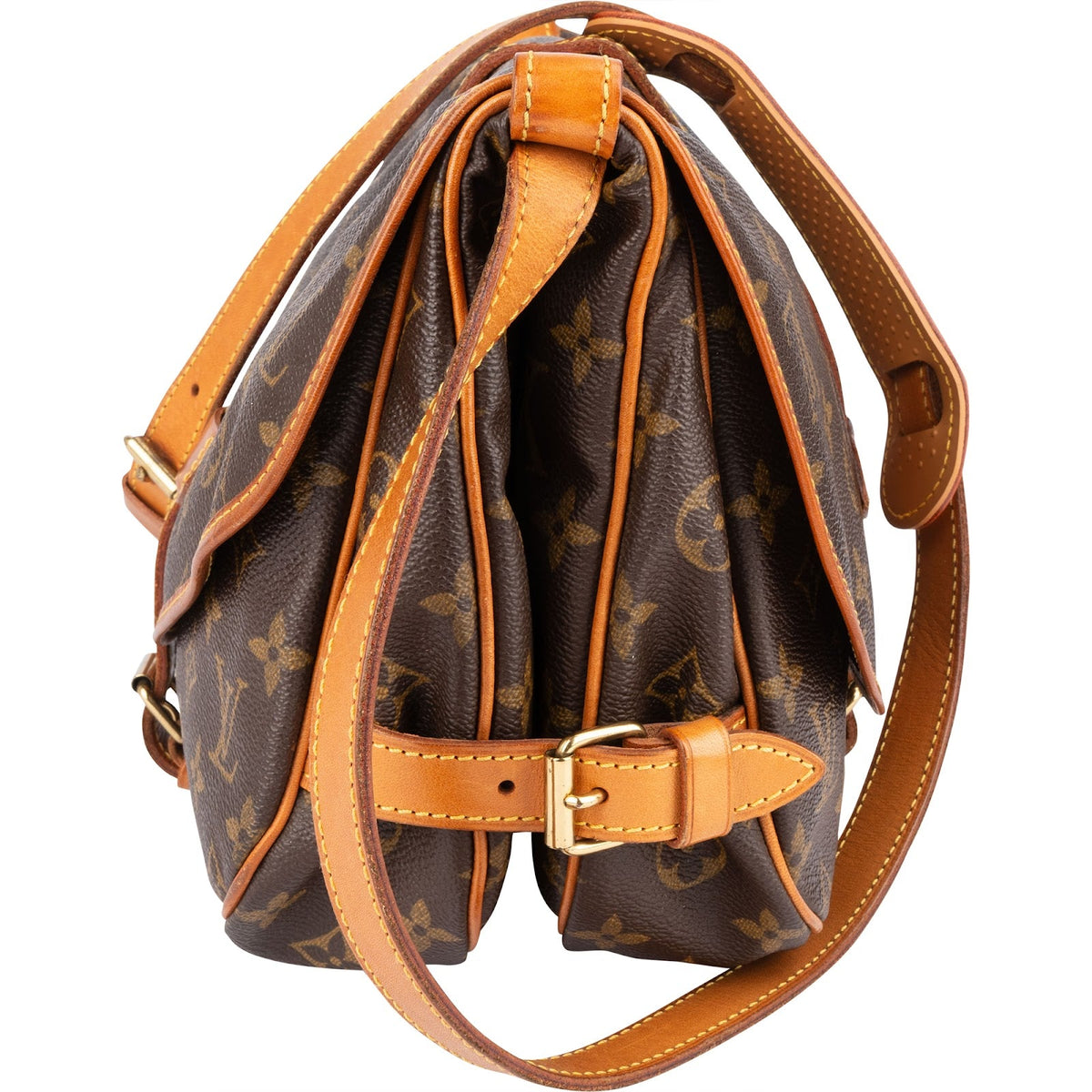 Bolso bandolera Louis Vuitton Monogram Canvas Saumur 30