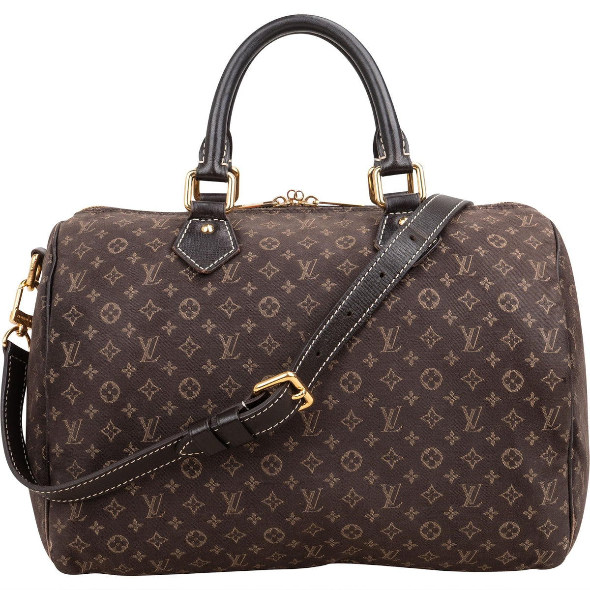 Borsa Louis Vuitton Monogram Mini Lin Speedy 30 Bandoulière