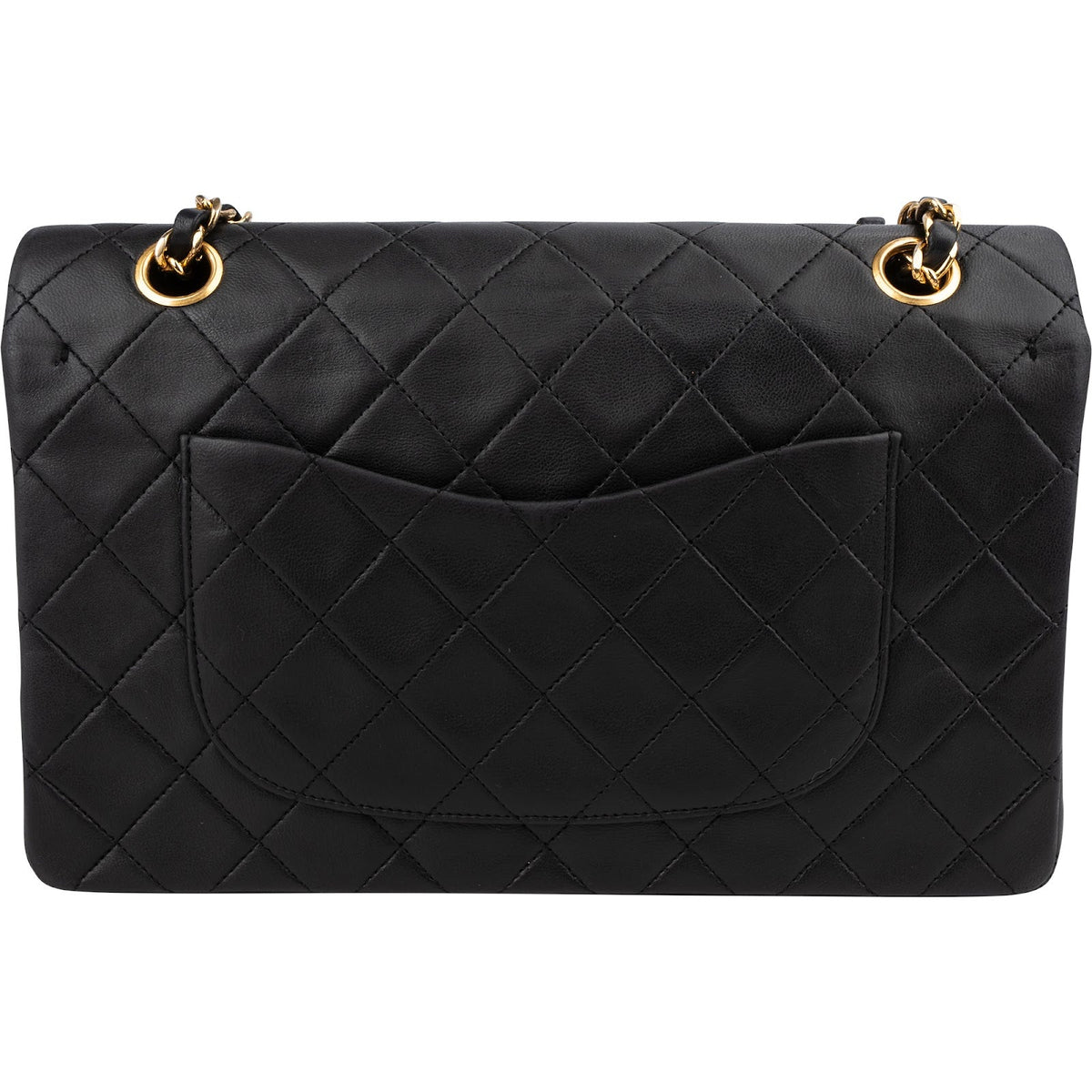 Chanel Lammleder Gold Medium Double Flap Schultertasche, Bild 4 von 15