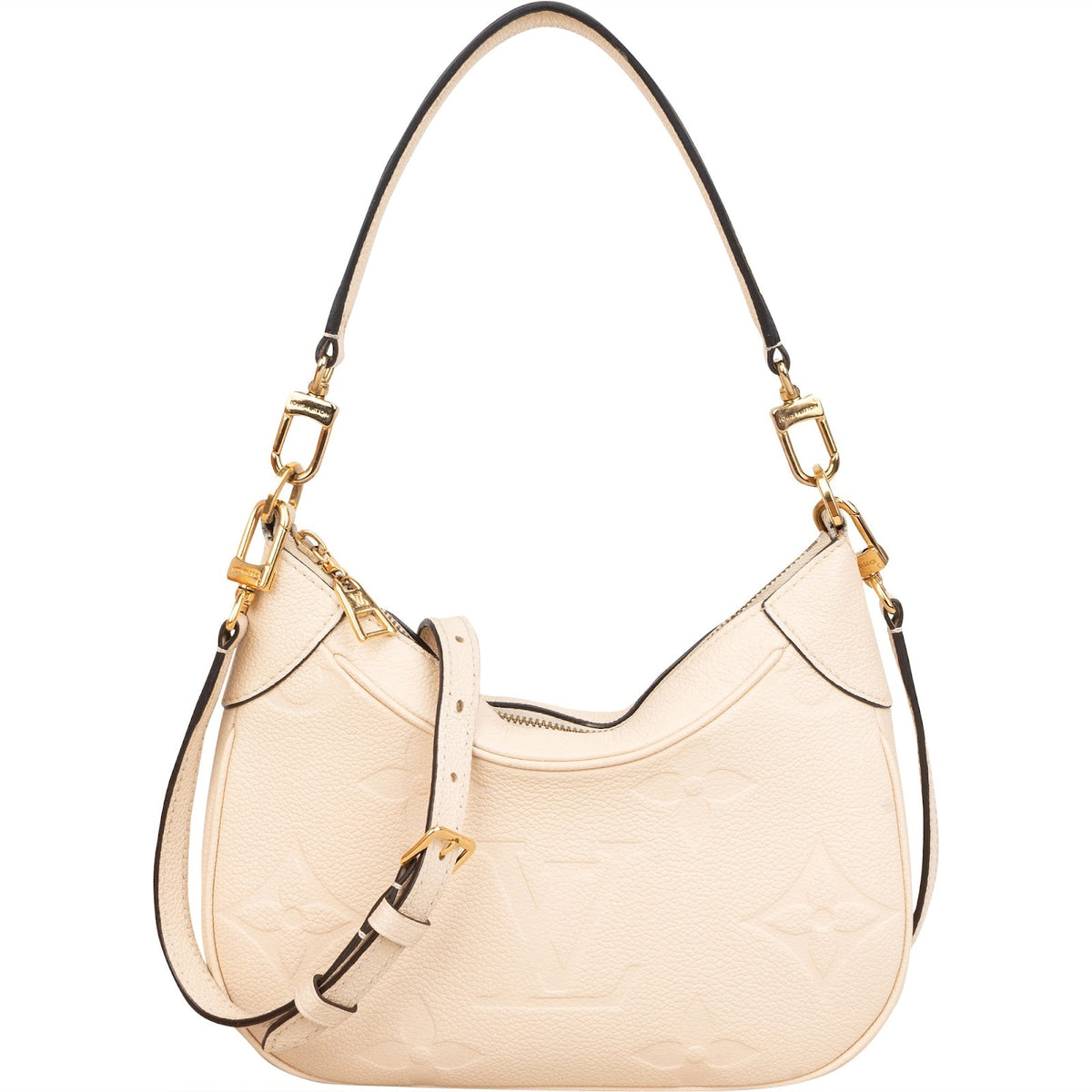Louis Vuitton Monogram Empreinte Lederen Bagatelle NM Schoudertas