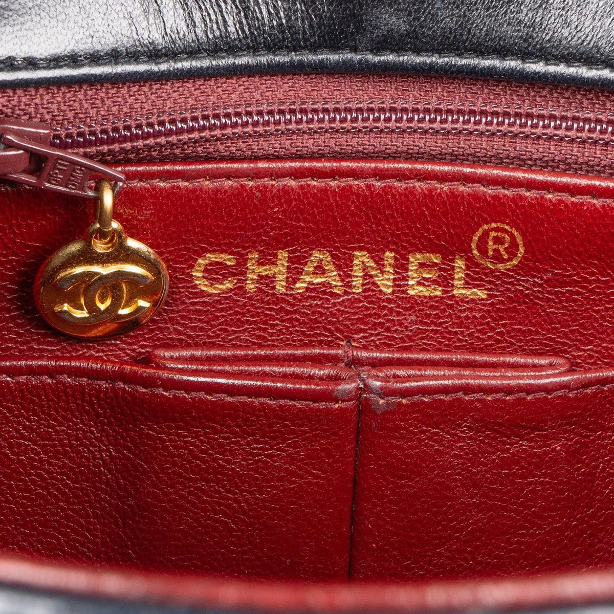 Chanel Lammleder 24K Gold Single Flap Umhängetasche, Bild 13 von 14