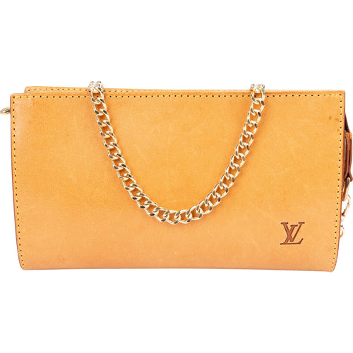 Louis Vuitton Vachetta Leather Mini Pochette Accessoires Shoulder Bag