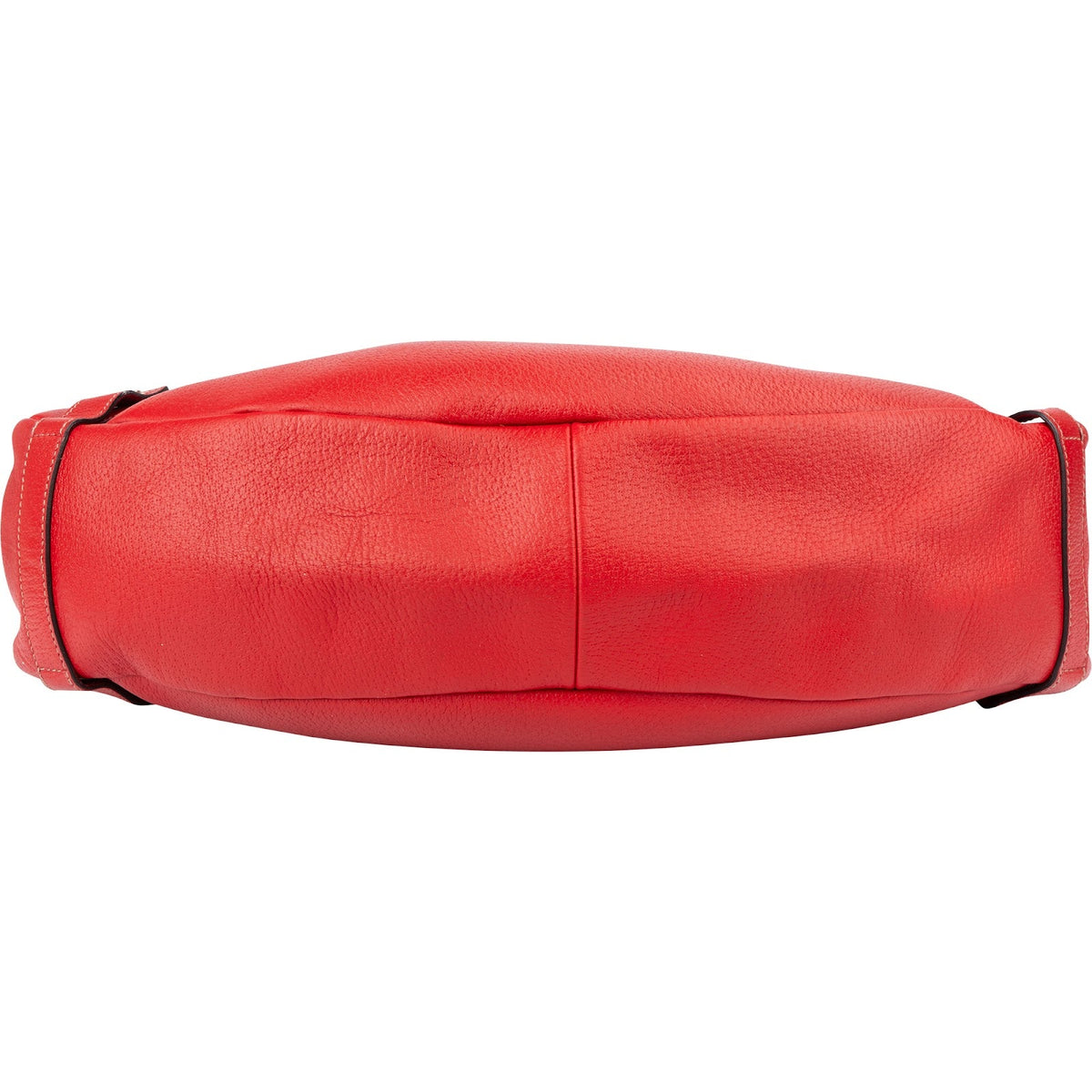 Gucci Rot Pebbled Leder D-Ring Handtasche, Bild 6 von 10