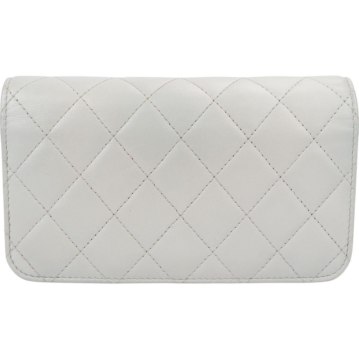 Chanel gewatteerde lamsleren Mini Adjustable Wallet On Chain crossbody tas