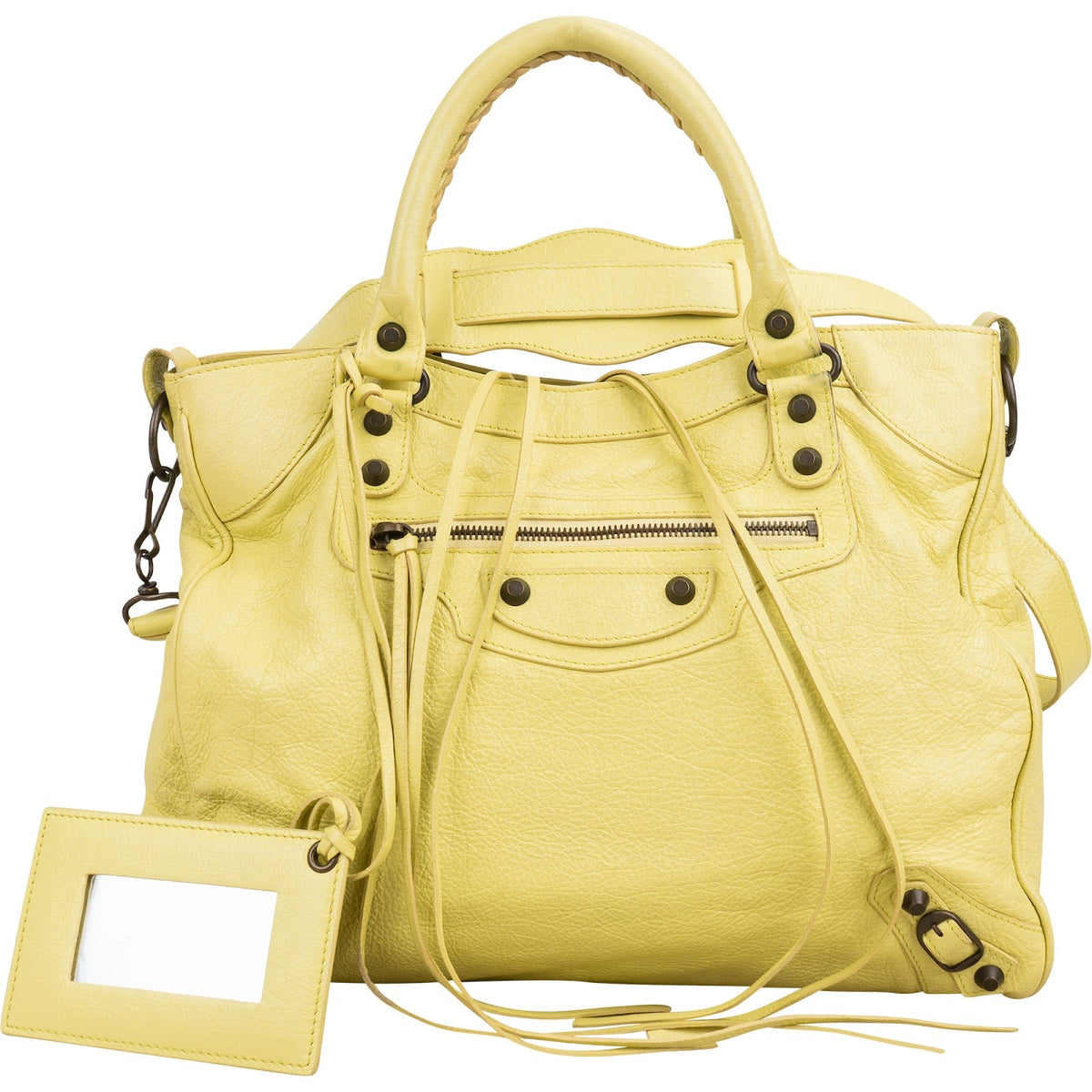 Balenciaga Leather Classic City Crossbody Handbag