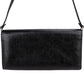 Balenciaga Black Leather Classic City Wallet On Strap Shoulder Bag
