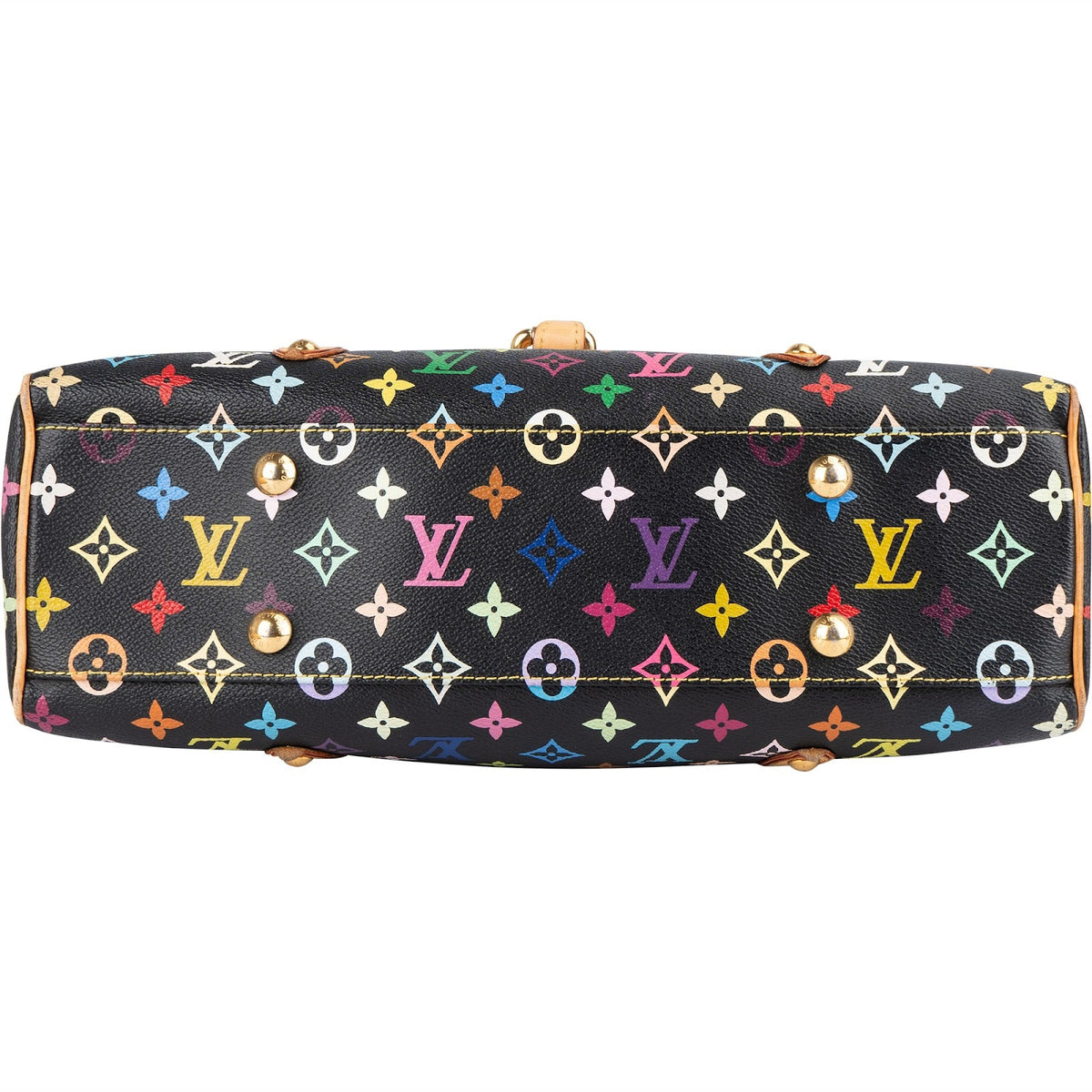 Borsa a spalla Louis Vuitton Aurelia in tela Monogram Multicolore