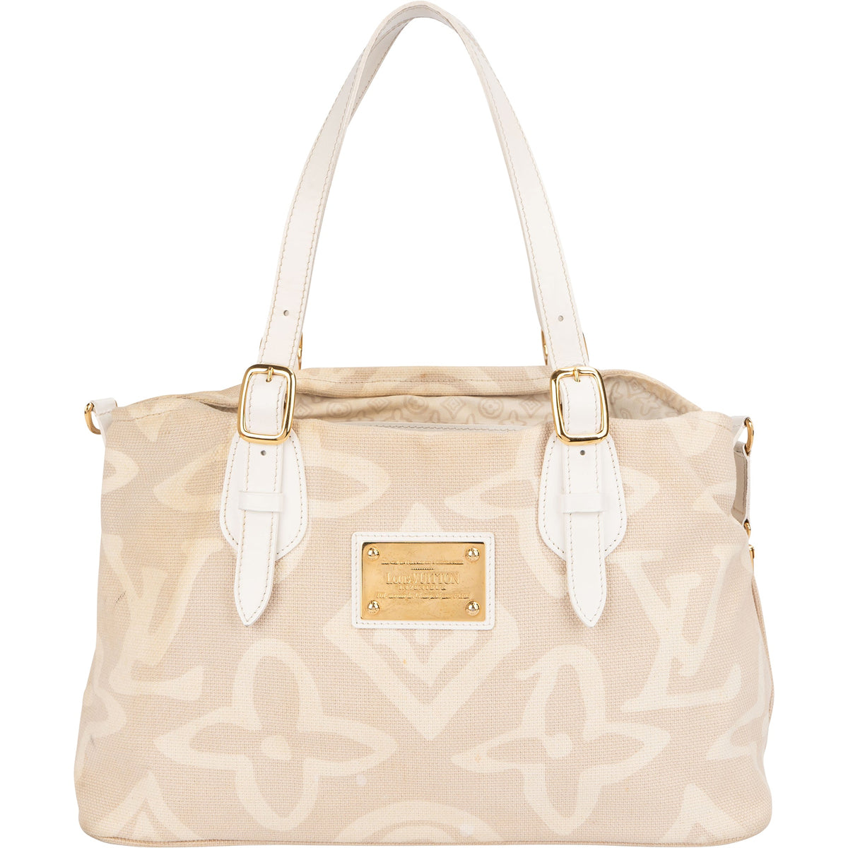 Louis Vuitton Cabas Tahitienne Loved aus Monogram Canvas – Vorderansicht