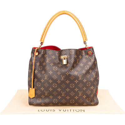 Louis Vuitton Gaia-handtas van Monogram-canvas