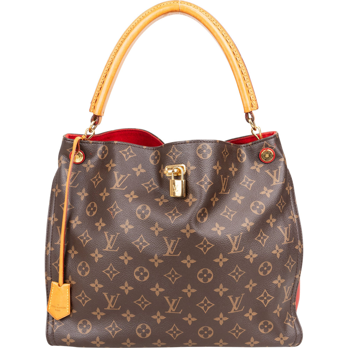 Borsa a mano Louis Vuitton Gaia in tela Monogram