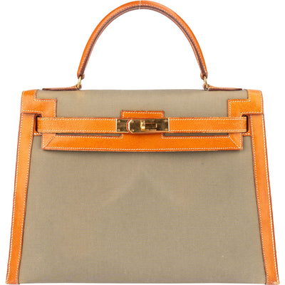 Hermès Classic Bicolor Kelly 32 Handbag