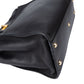 Fendi Black Leather Peekaboo Handbag