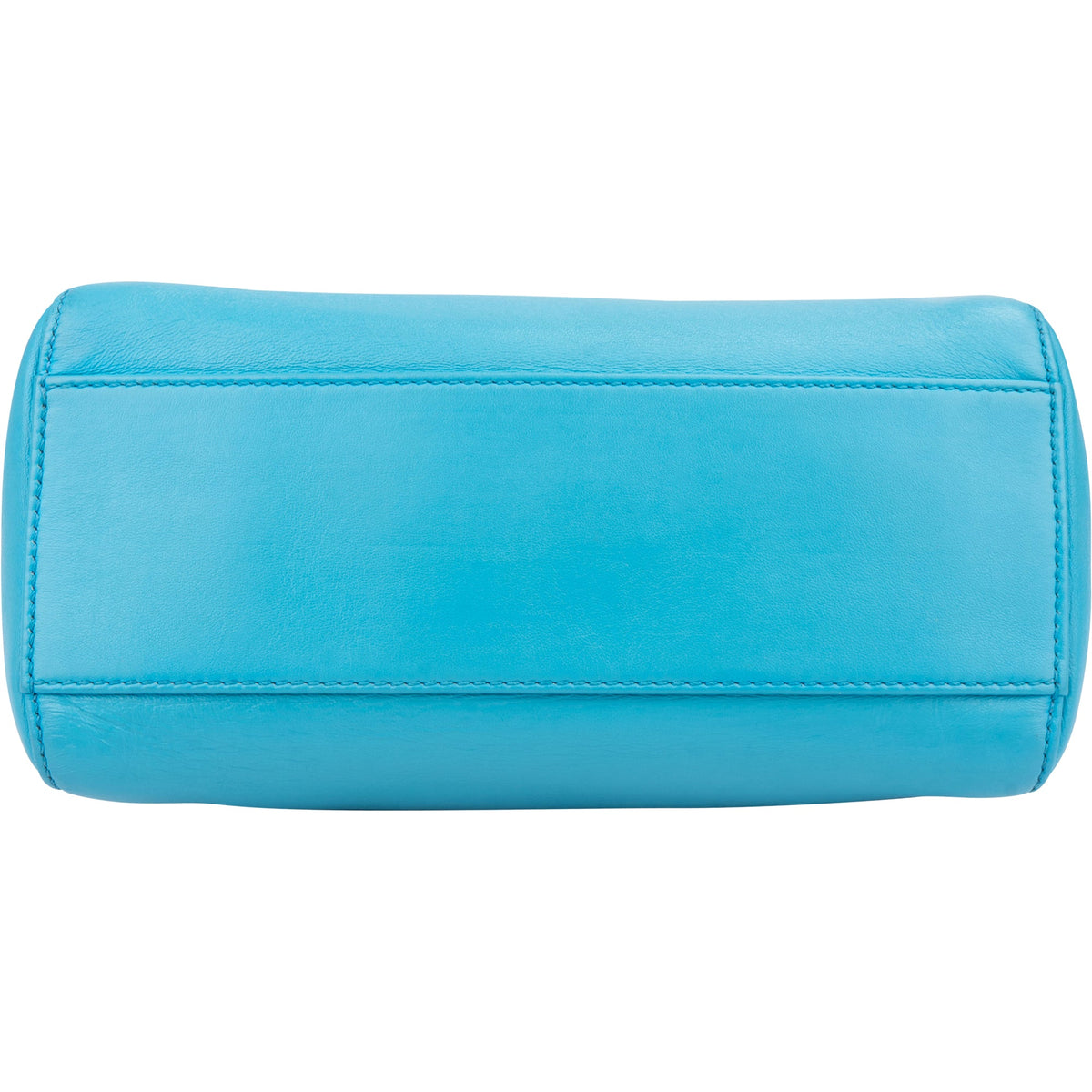 Fendi Peekaboo aus blauem Leder – Ansicht 8