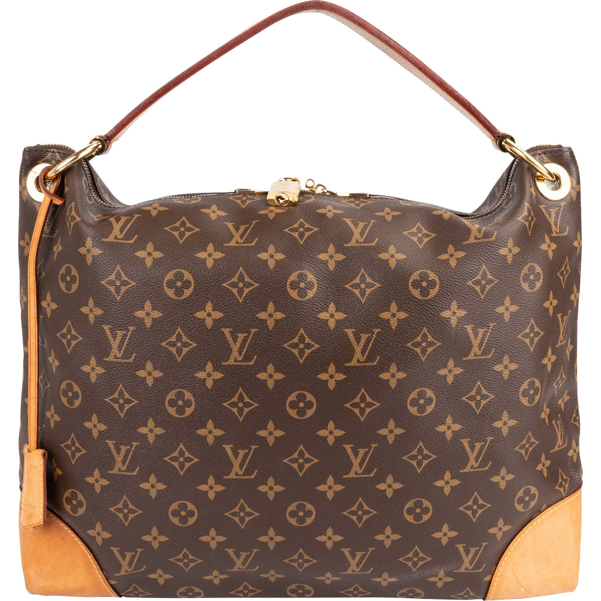 Bolso de hombro Louis Vuitton Monogram Canvas Berri MM