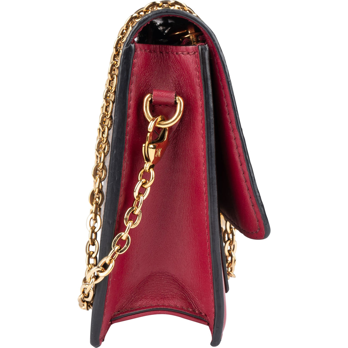 Borsa a tracolla Louis Vuitton Flore Wallet On Chain in tela Monogram