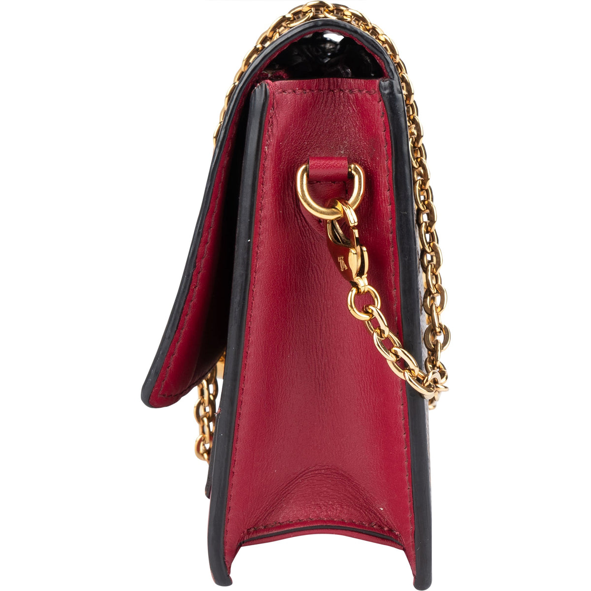 Borsa a tracolla Louis Vuitton Flore Wallet On Chain in tela Monogram