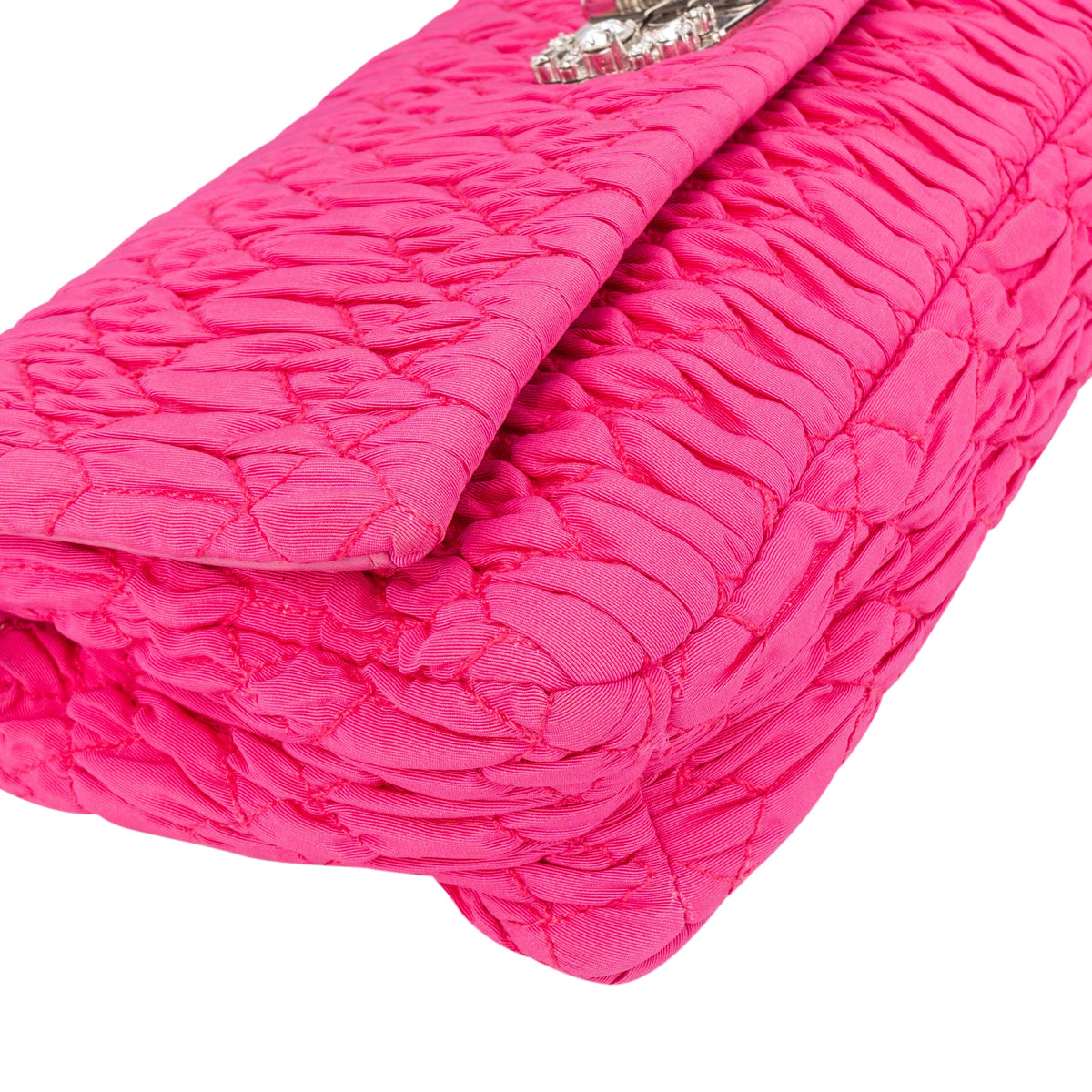 Borsa a spalla Miu Miu Crystal trapuntata
