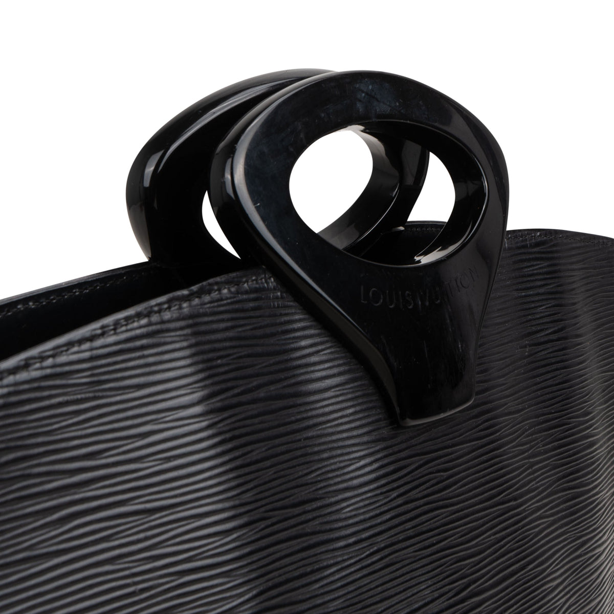 Louis Vuitton Noctambule aus schwarzem Epi-Leder – Ansicht 2