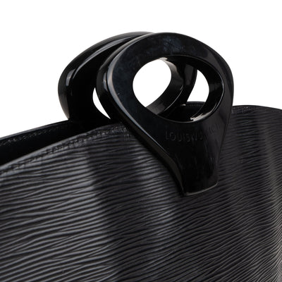 Borsa Louis Vuitton Noctambule in pelle Epi nera