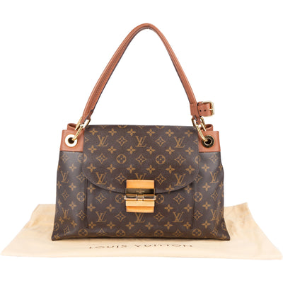 Borsa a spalla Louis Vuitton Olympe in tela Monogram