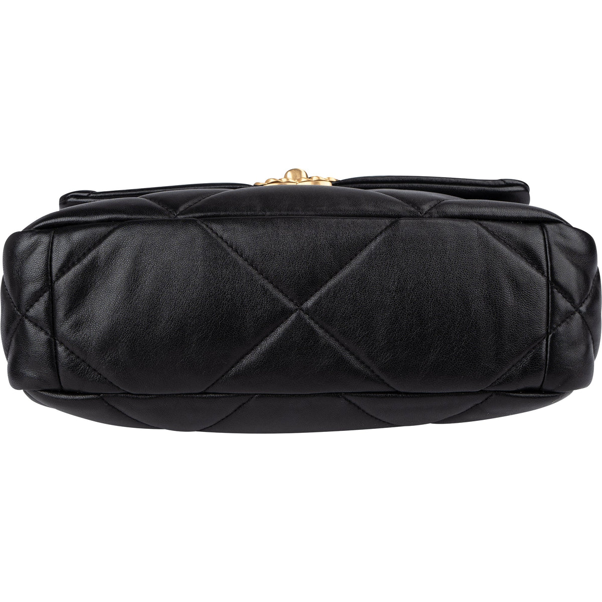 Bolso bandolera Chanel 19 Single Flap en piel de cordero acolchada