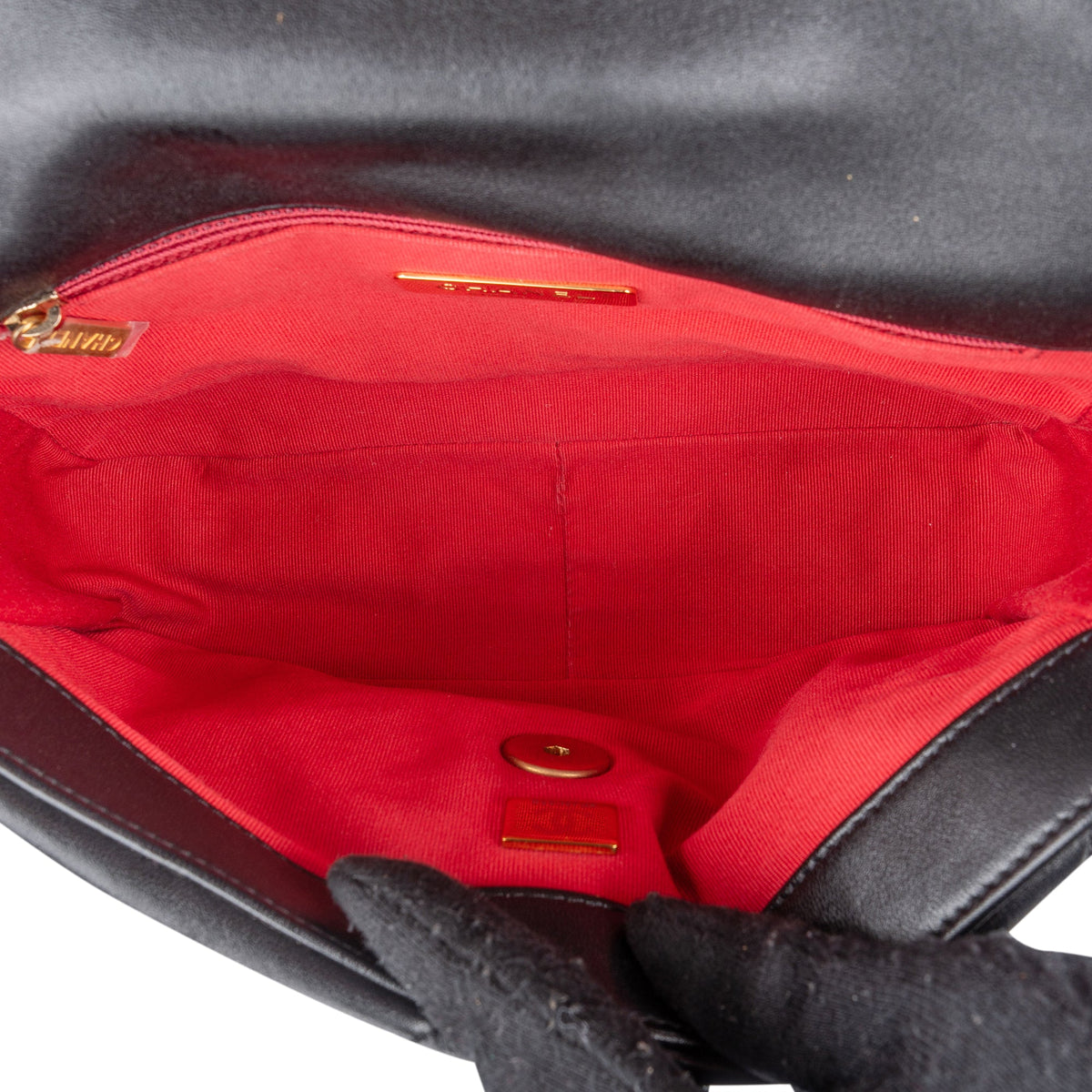 Bolso bandolera Chanel 19 Single Flap en piel de cordero acolchada