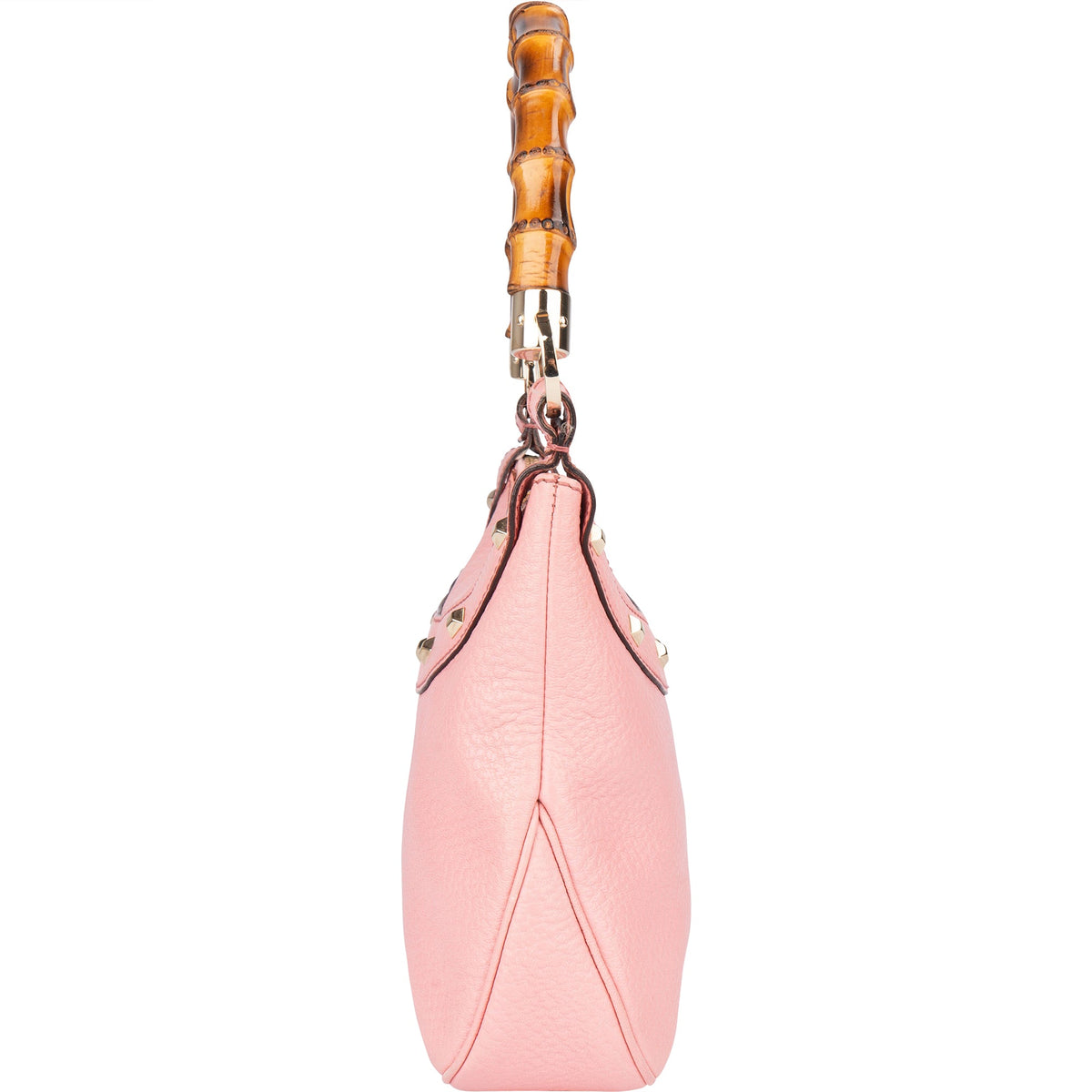 Gucci Bamboo aus rosa Leder – Ansicht 6