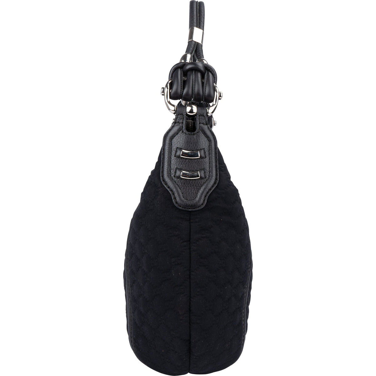 Sac hobo Gucci à monogramme GG et bambou