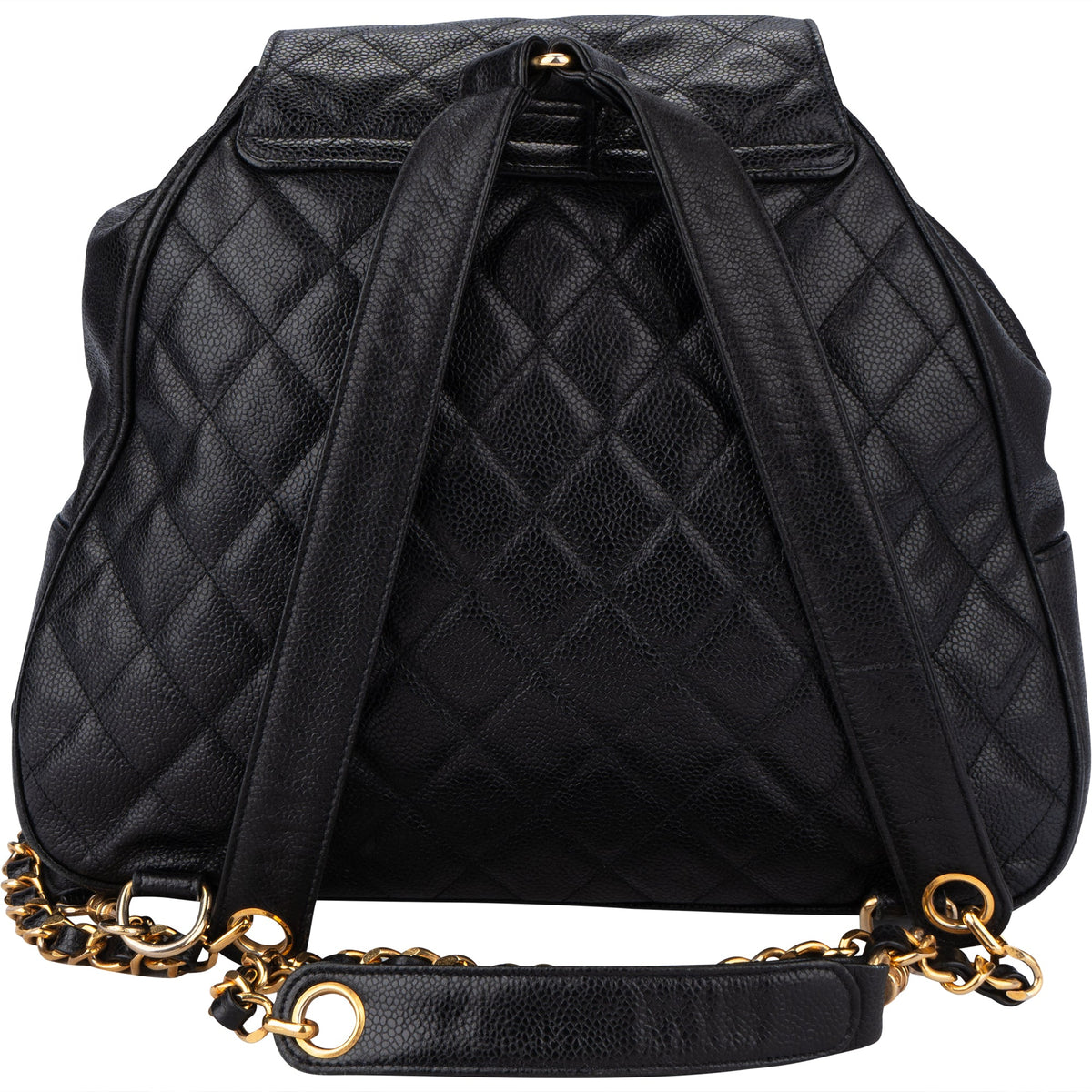 Chanel gewatteerde Caviar lederen Chain rugzak