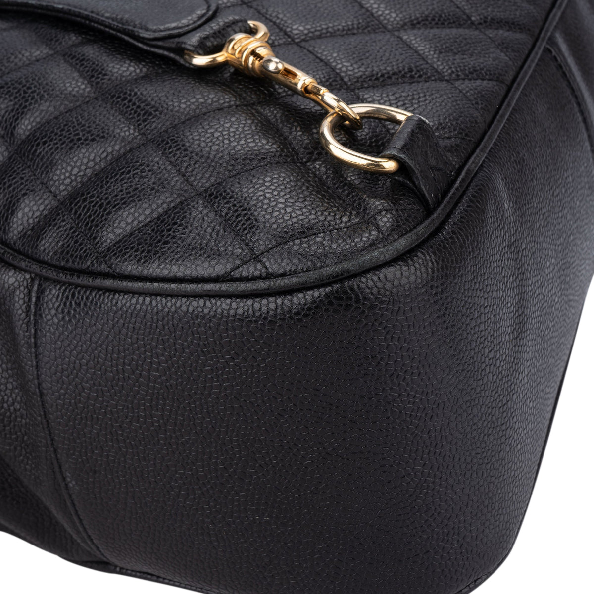 Chanel gewatteerde Caviar lederen Chain rugzak