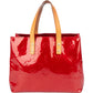 Louis Vuitton Rot Vernis Monogram Reade PM Handtasche, Bild 4 von 10