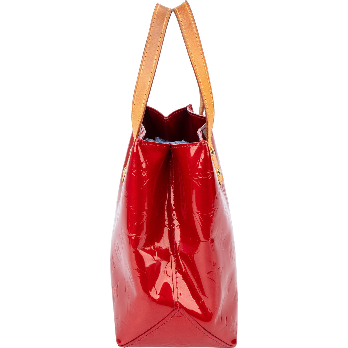 Louis Vuitton Rot Vernis Monogram Reade PM Handtasche, Bild 5 von 10