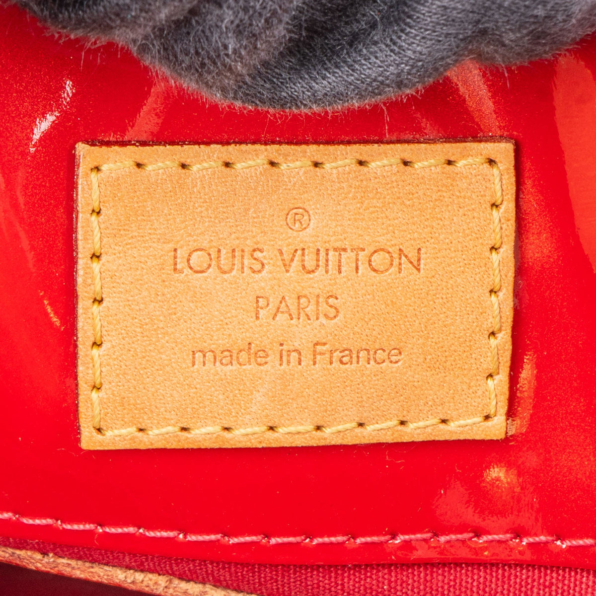 Louis Vuitton Rot Vernis Monogram Reade PM Handtasche, Bild 9 von 10