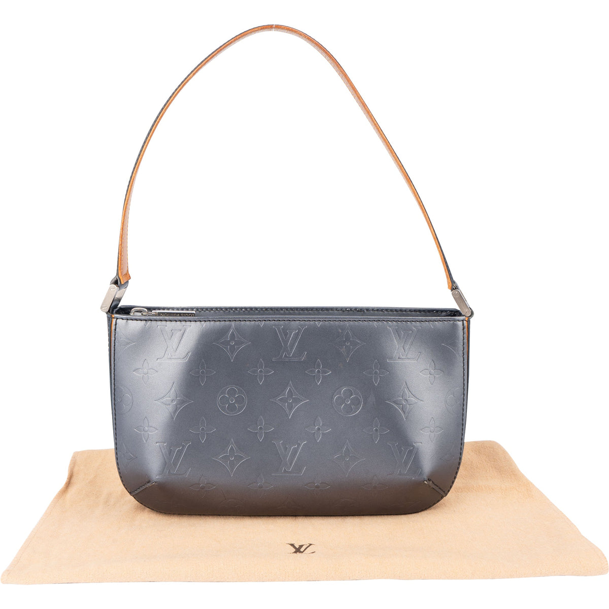 Louis Vuitton Grau Pochette Mat Fowler Schultertasche, Bild 2 von 11