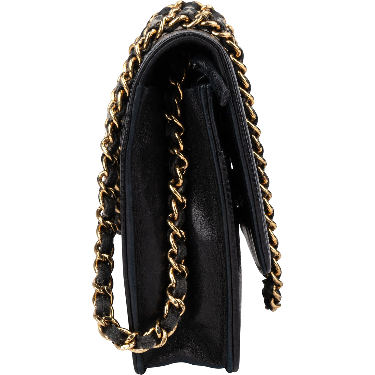 Chanel Caviar Leder CC Wallet on Chain Umhängetasche, Bild 3 von 13