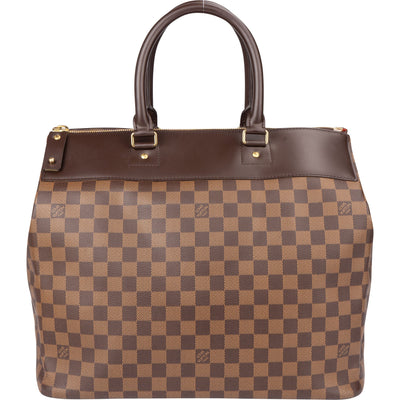 Borsa da viaggio Louis Vuitton Damier Ebene Monogram Greenwich PM