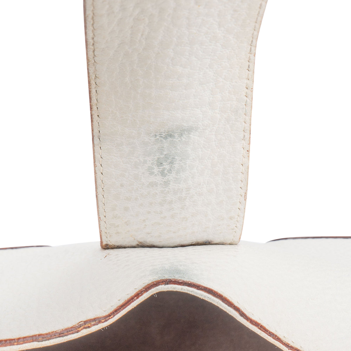 Gucci Weiß Leder Jackie Handtasche, Bild 9 von 13