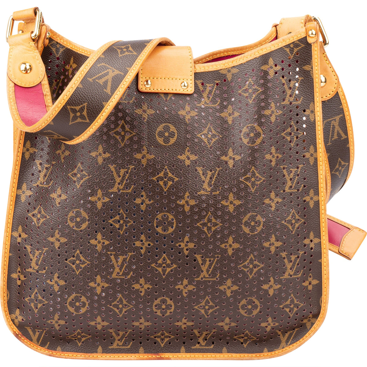 Sac bandoulière Louis Vuitton Musette en toile Monogram perforée édition limitée