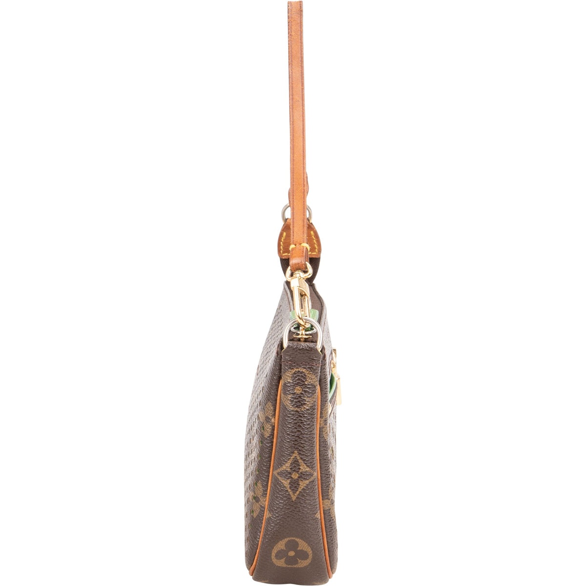 Louis Vuitton Pochette Accessoires aus perforiertem Monogram Canvas (limitiert) – Ansicht 4