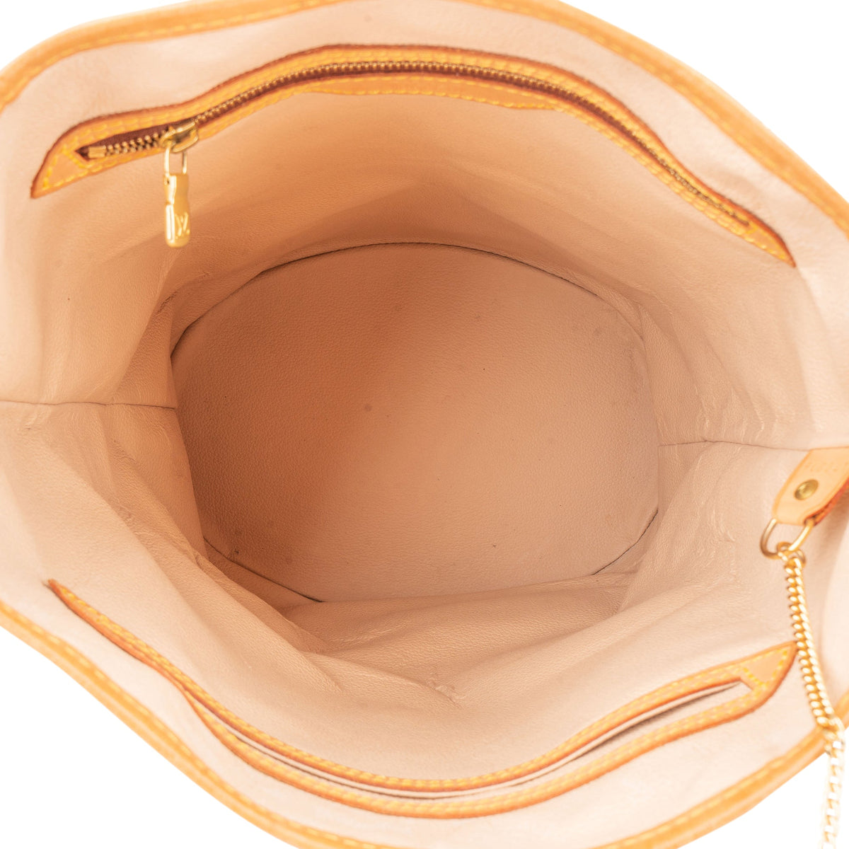 Borsa a spalla Louis Vuitton Bucket GM in tela Monogram