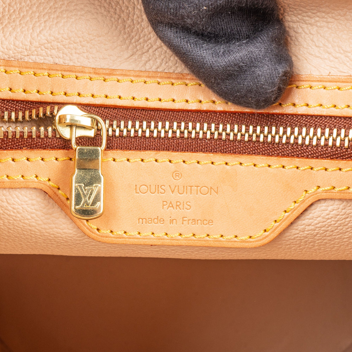Borsa a spalla Louis Vuitton Bucket GM in tela Monogram