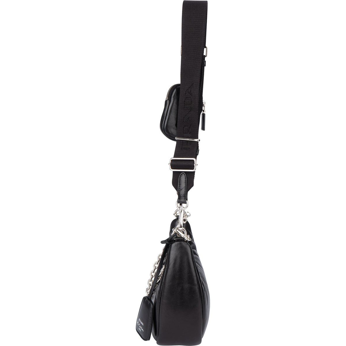 Bolso bandolera Prada Re-Edition de piel suave con logo triangular
