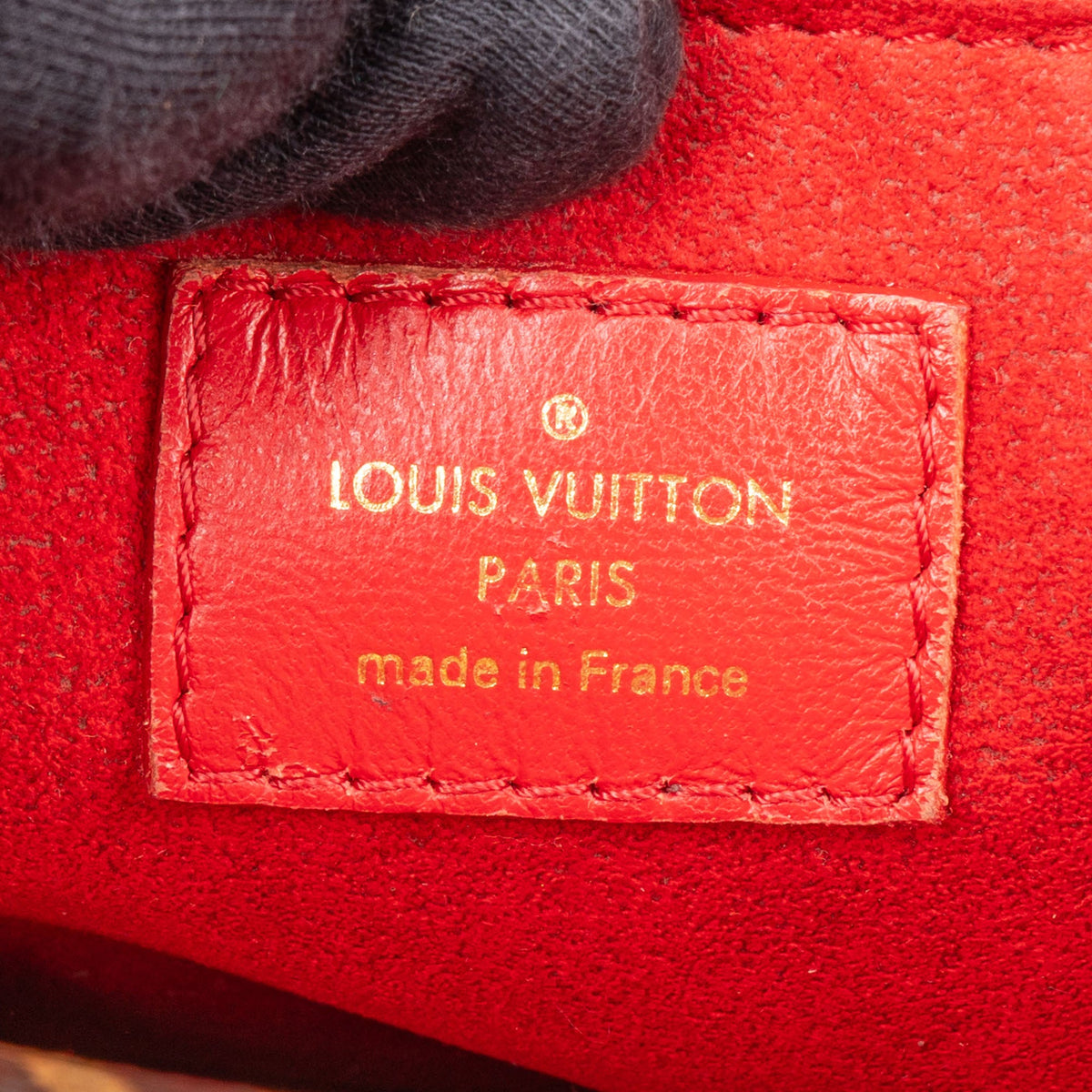 Louis Vuitton Canvas Monogram Double V Rubis Handtasche, Bild 11 von 12
