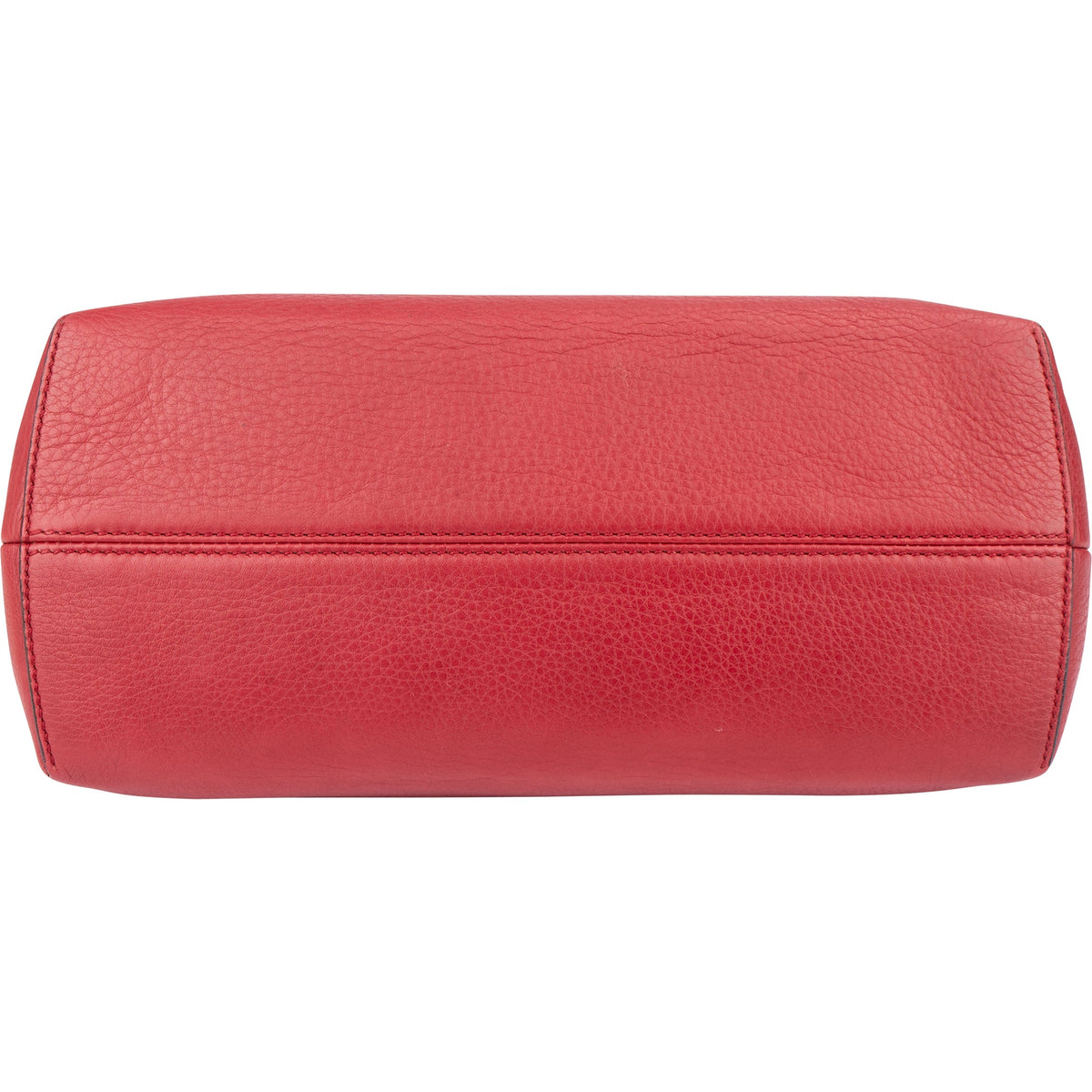 Sac à main Fendi By The Way en cuir rouge