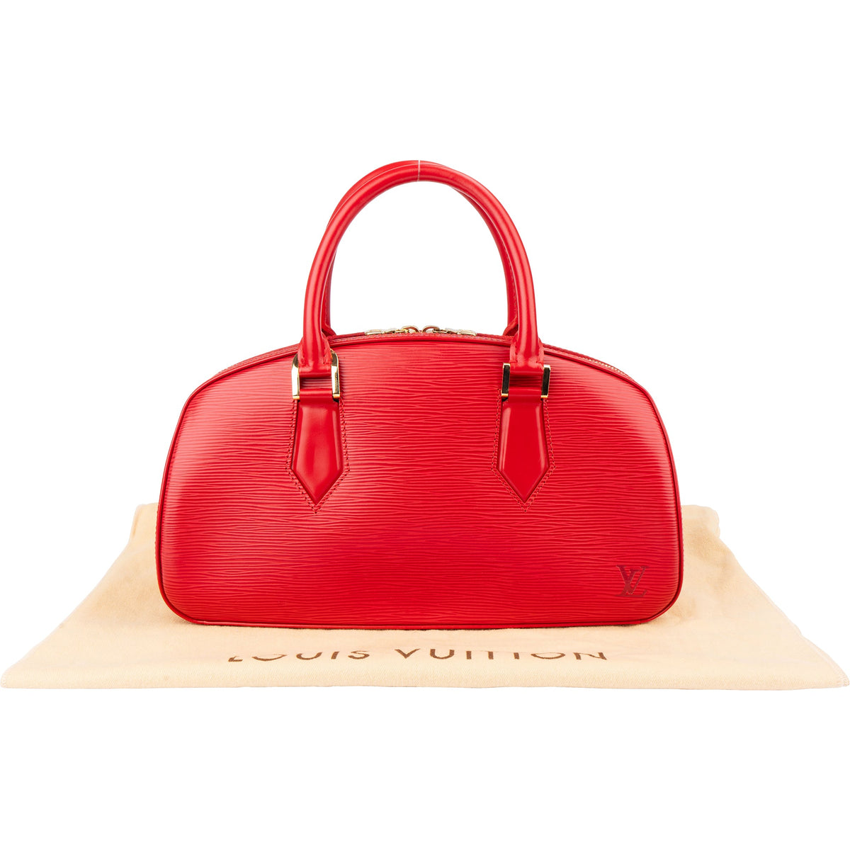 Louis Vuitton Rouge Epi Leder Jasmin Handtasche, Bild 2 von 11