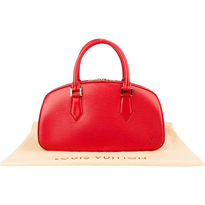 Bolso de mano Jasmin de Louis Vuitton en piel Epi roja