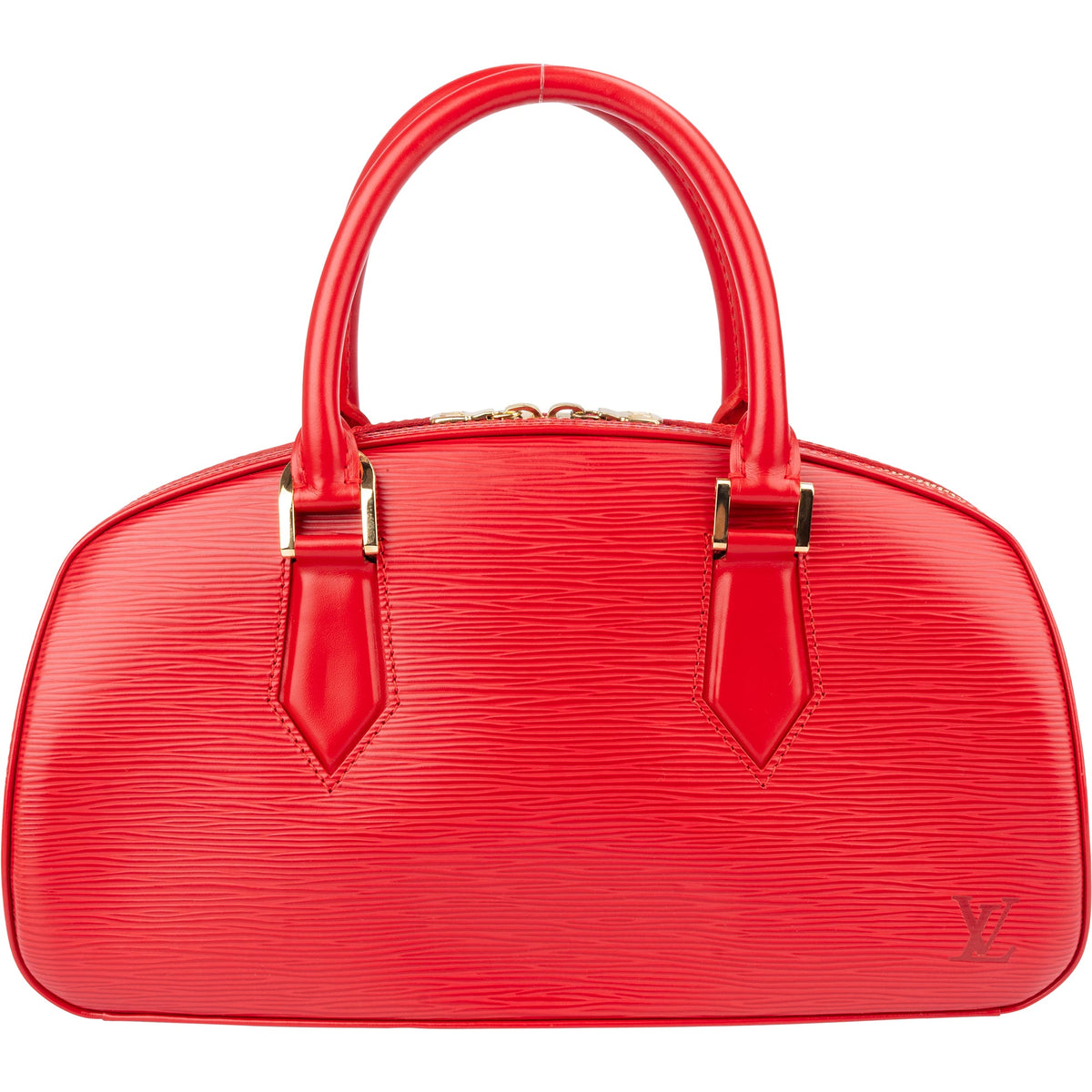 Louis Vuitton Rot Epi Jasmin aus Epi-Leder – Vorderansicht