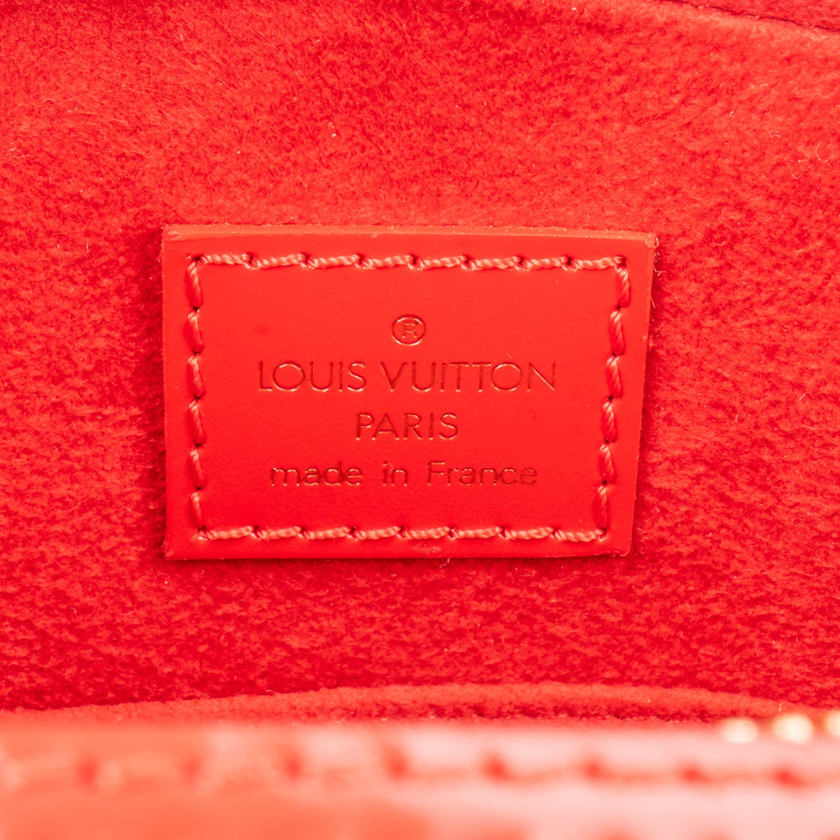 Louis Vuitton Rouge Epi Leder Jasmin Handtasche, Bild 10 von 11