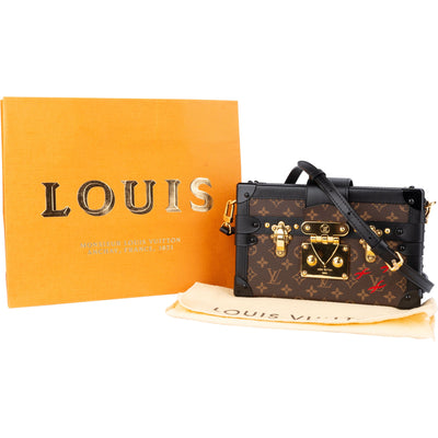 Louis Vuitton Monogram Canvas Petite Malle Crossbody Bag