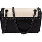 Borsa a tracolla Prada in pelle glace bicolore